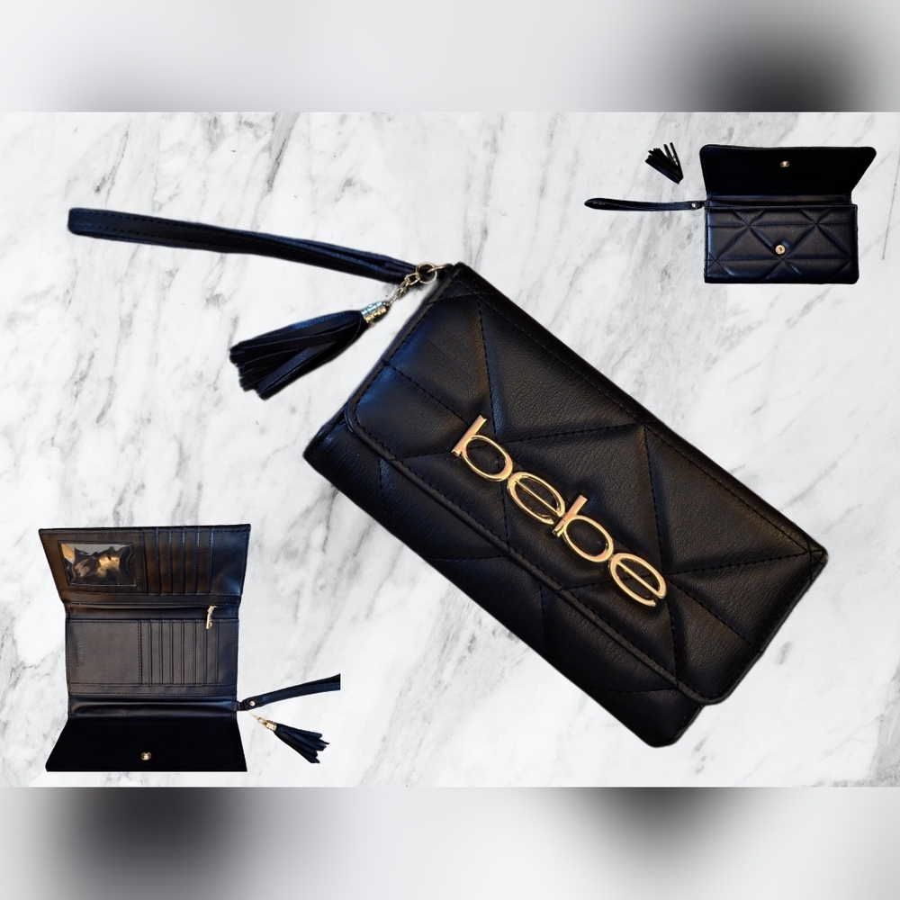 Bebe Black Wallet